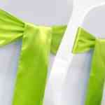Noeud de chaise en Satin vert - 166