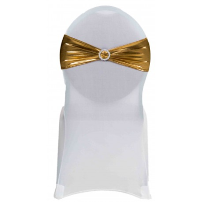 Noeud de chaise en lycra or - 174