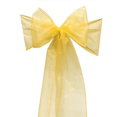 Noeud de chaise en Organza or - 109