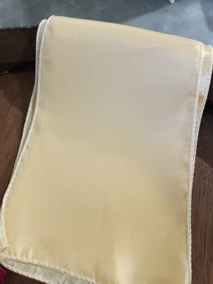 Noeud de chaise satin champagne - 164