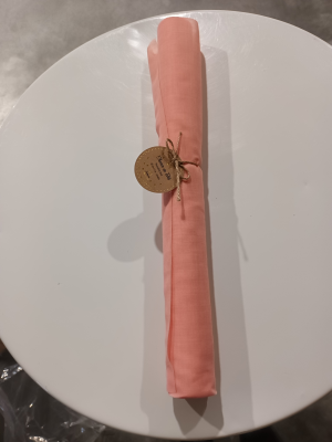 Chemin de Table Mousseline Rose 48cmx5m - 672