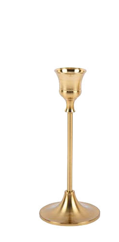 Bougeoir doré "Adèle"