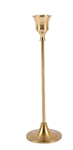 Bougeoir doré "Adélie"