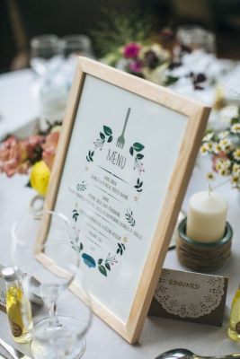 Cadre couleur bois - 191