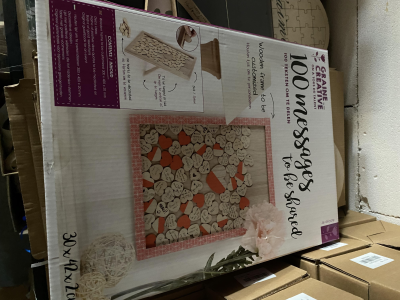 Cadre livre d'or coeur personnalisé