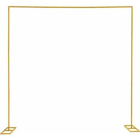 Arche doré rectangle "Fernand"