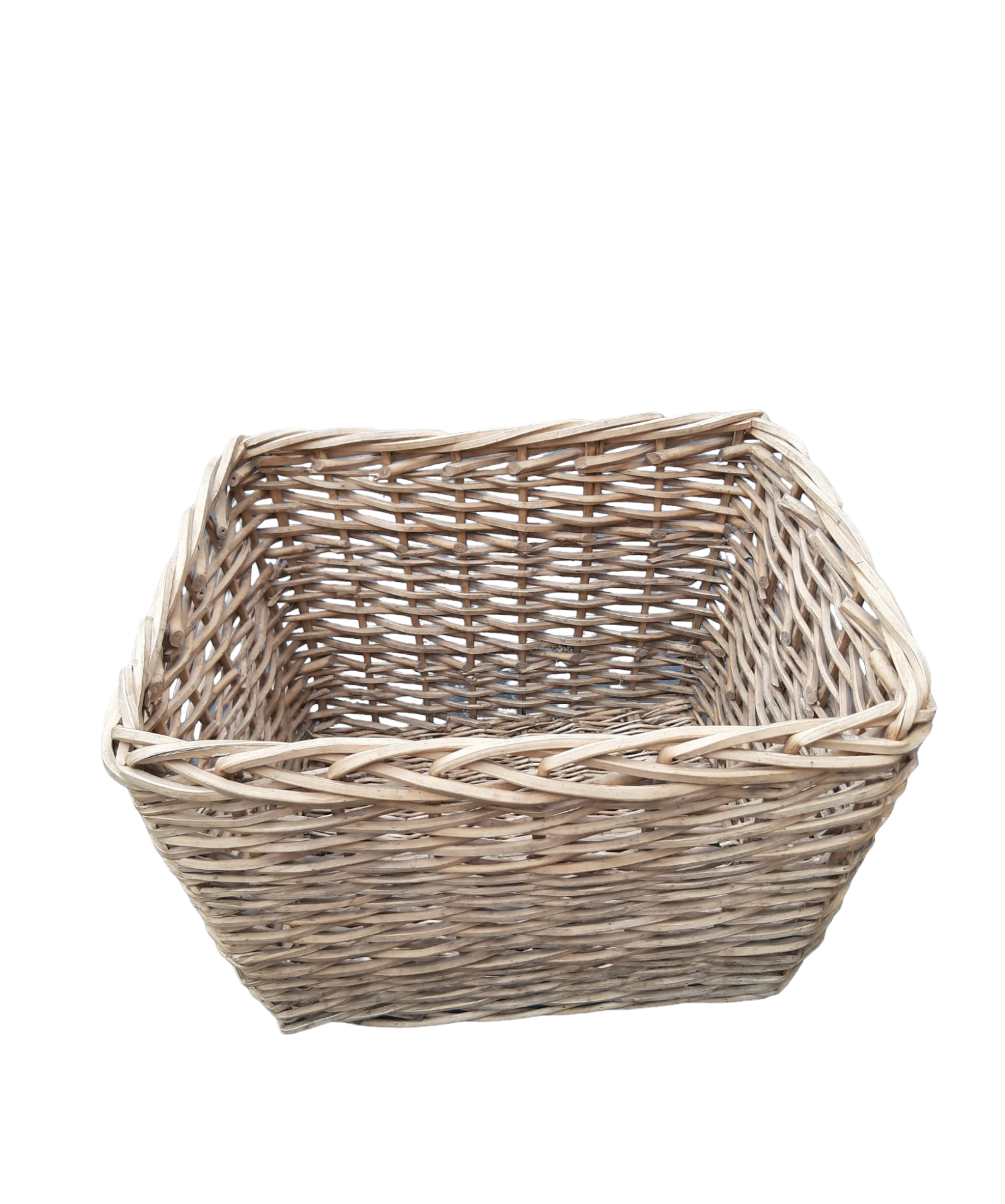 Grand panier en osier "Oscar"