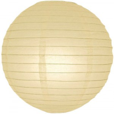 Boule chinoise moutarde 35cm
