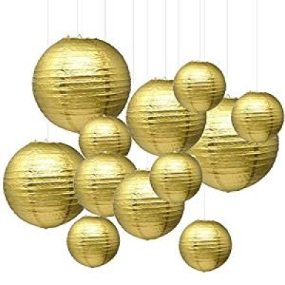 boule chinoise or 20 cm