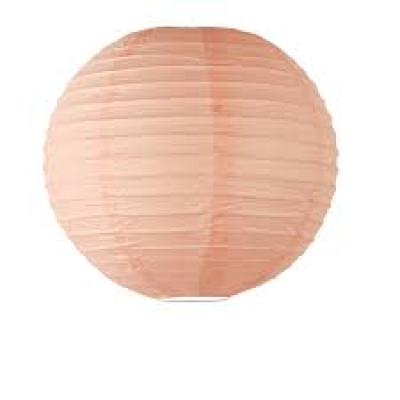 Boule chinoise orange 30 cm