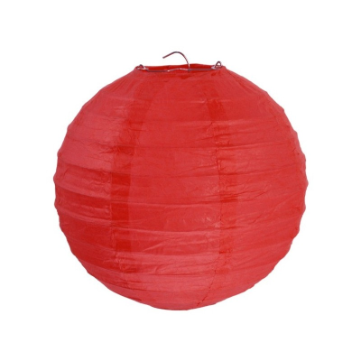 Boule chinoise rouge 30cm