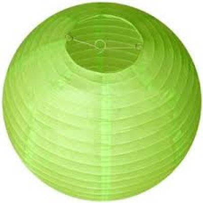 Boule chinoise vert anis 30cm