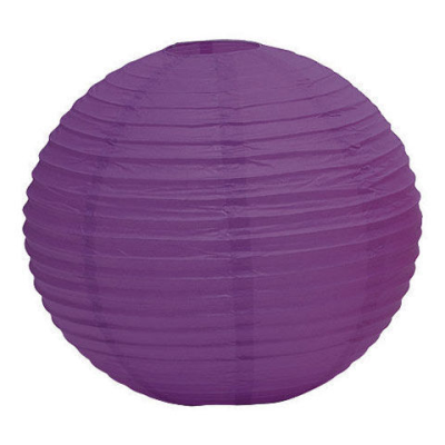 Boule chinoise violette 30cm