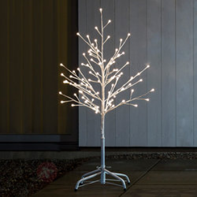 Arbre blanc à led