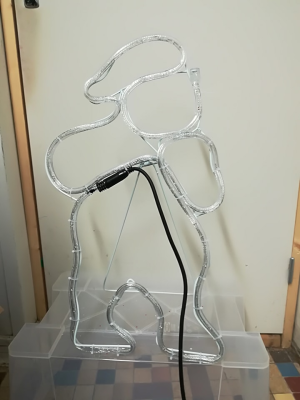 Père noël lumineux