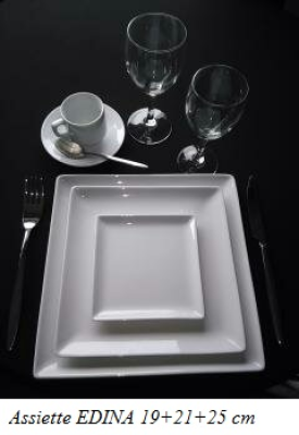 Assiette Edina 21/21 - 695