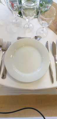 Assiette ronde Julia 27cm -