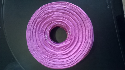 Boule chinoise mauve 25cm