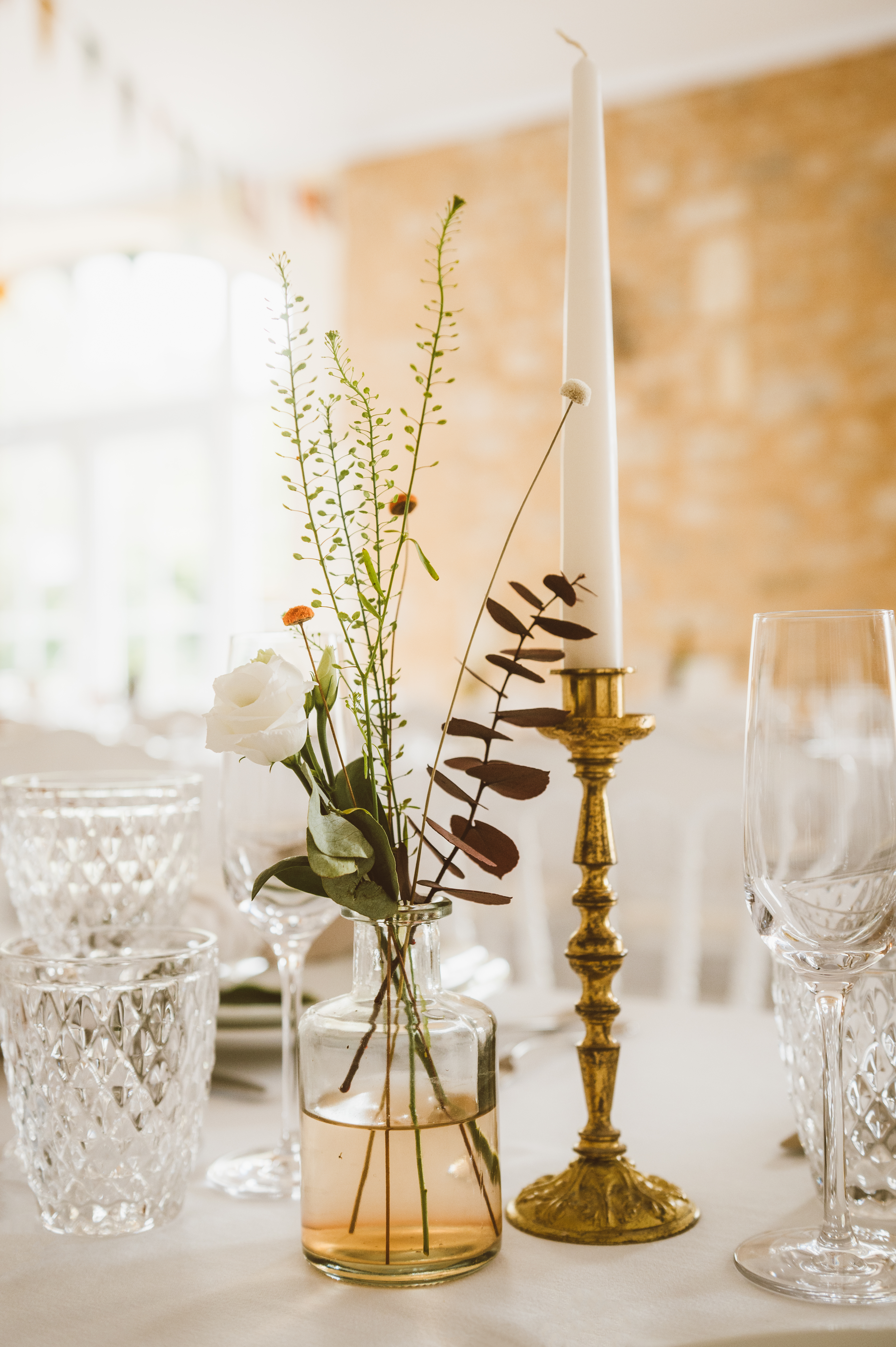 Bougeoirs vintage "Désirée"