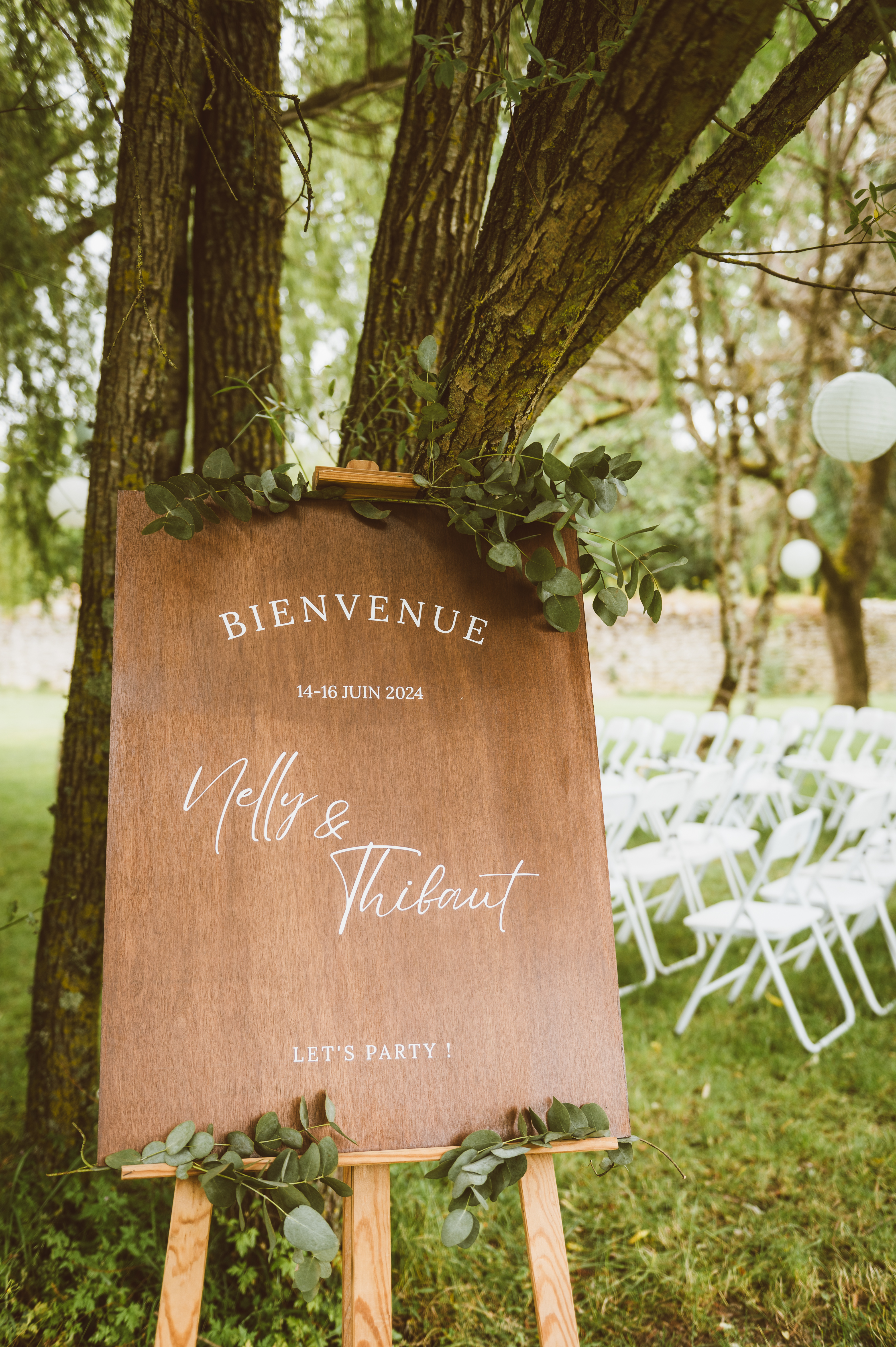 Panneau de Bienvenue Personnalisable