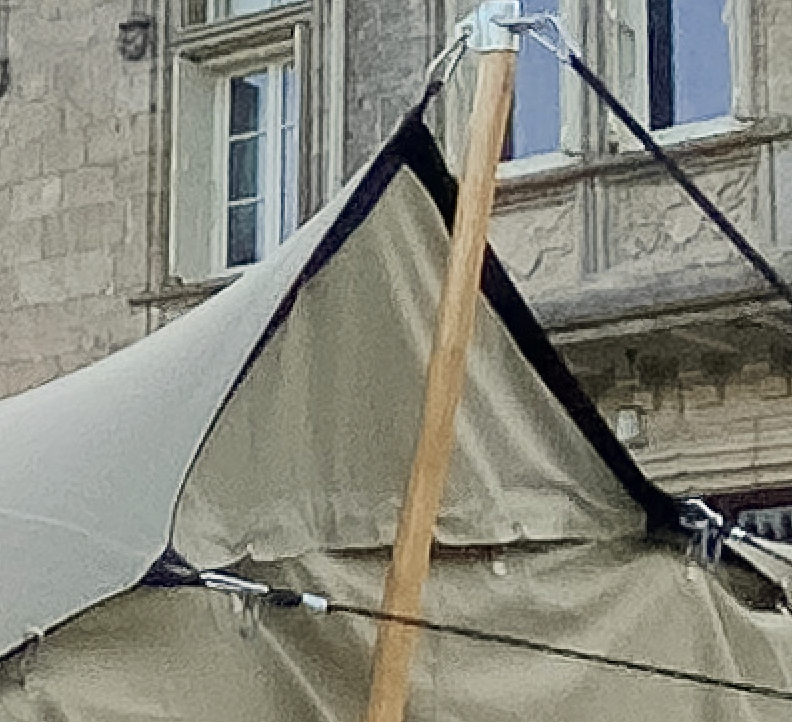 Panneau - Insert triangulaire (Toile) - Chino