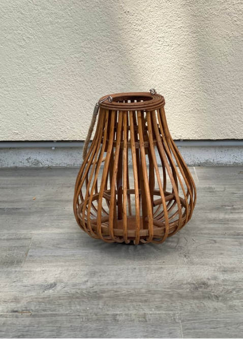 Lanterne Hugo en  Bois couleur chêne moyen