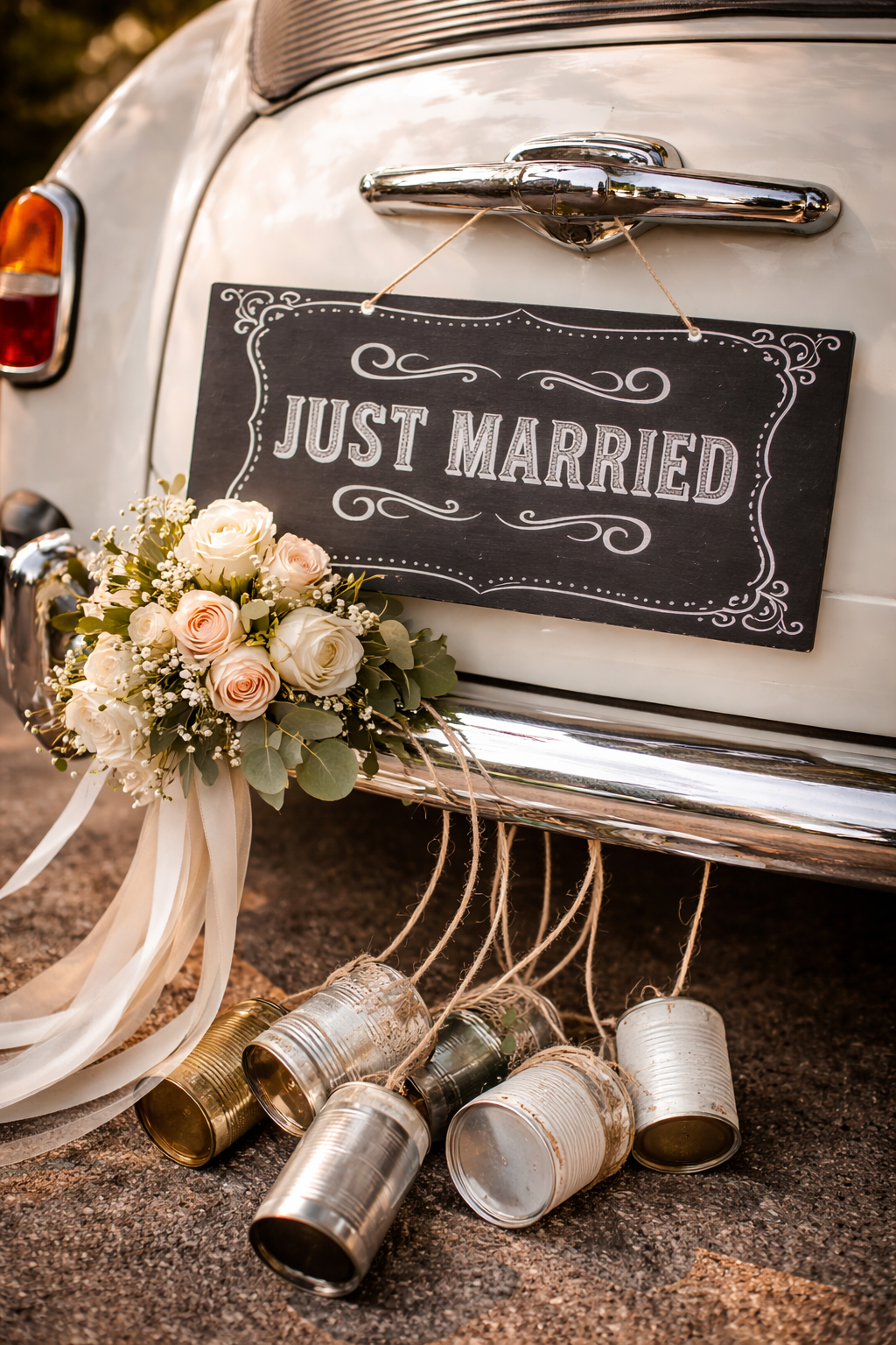 Pancarte Just Married