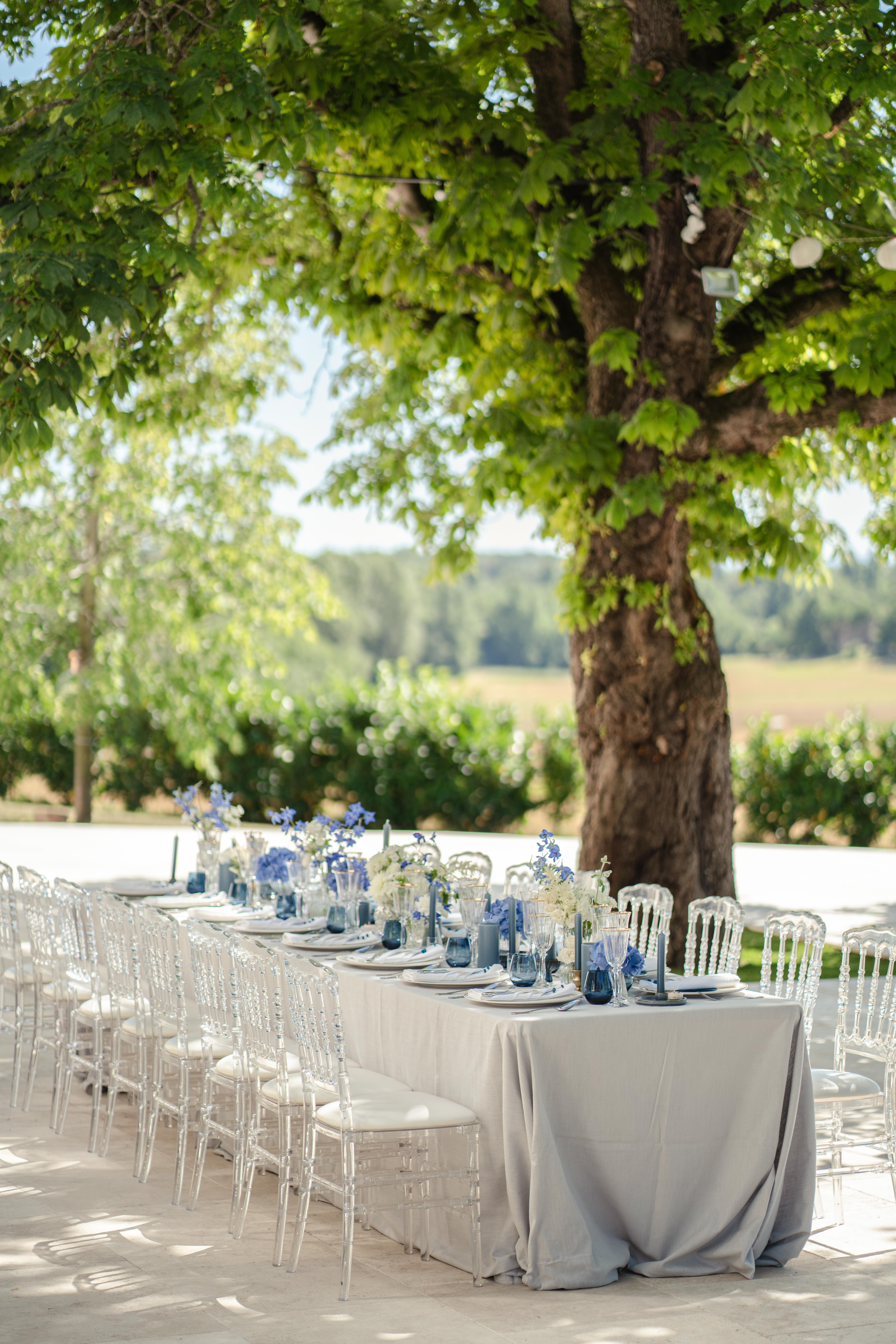 Table Rectangle 200X90 - 6 invités.