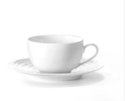 Tasse et soucoupe café