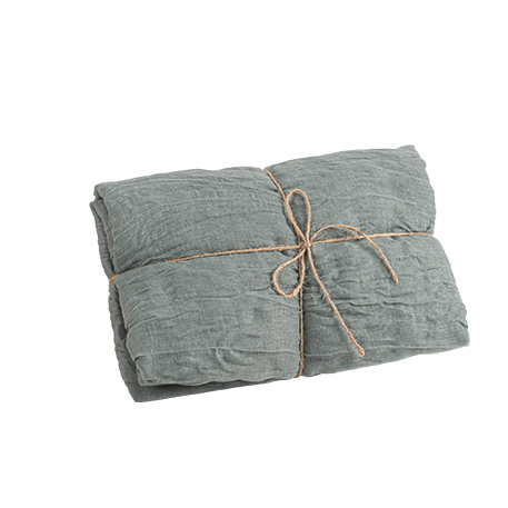 Chemin de table vert sauge