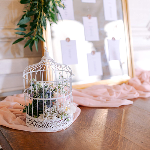 mousseline 6 m - rose blush