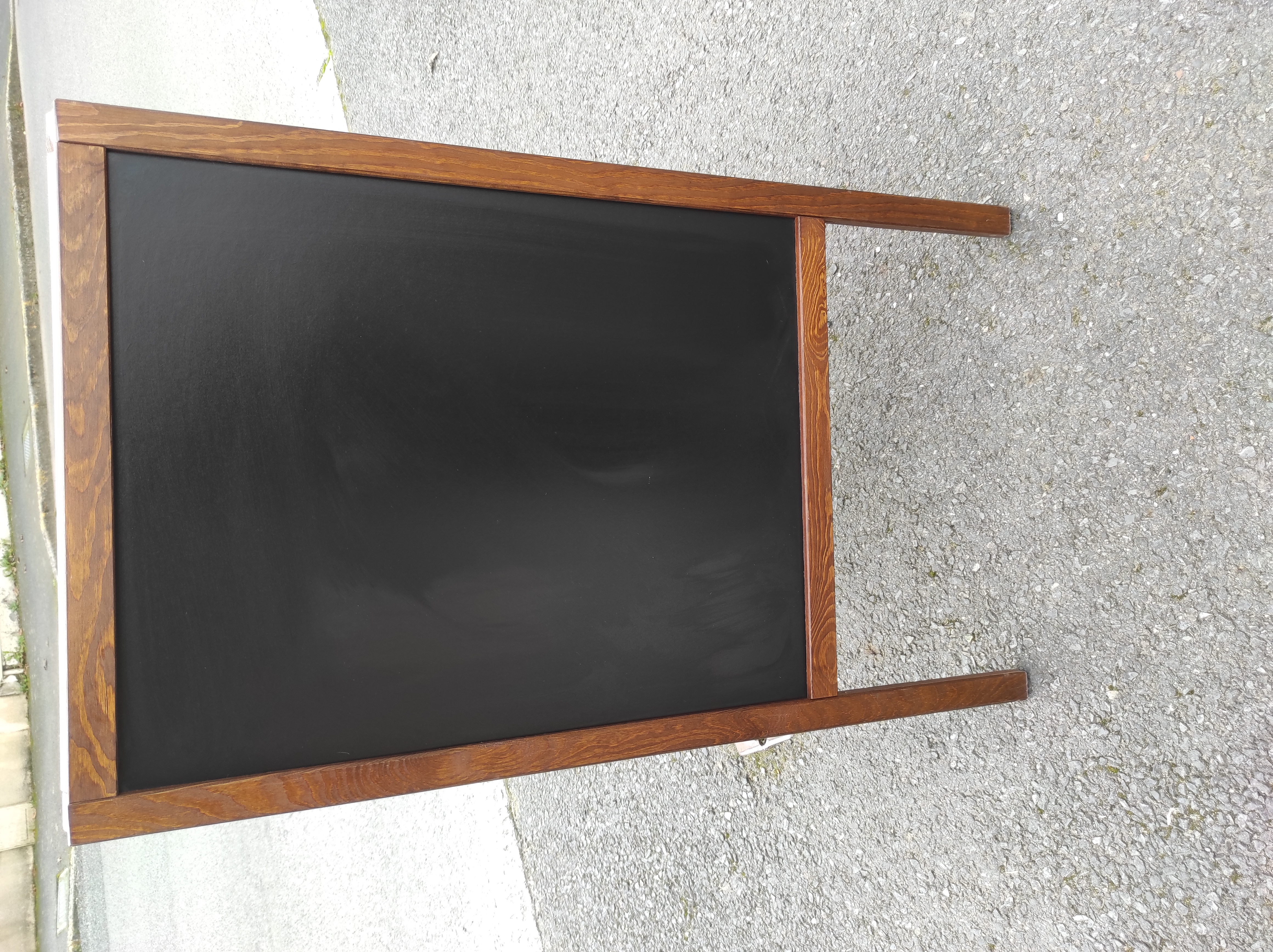 Tableau noir - stop trottoir