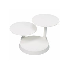 présentoir 3etages blanc