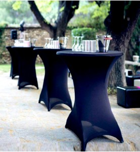 Housse mange-debout noire