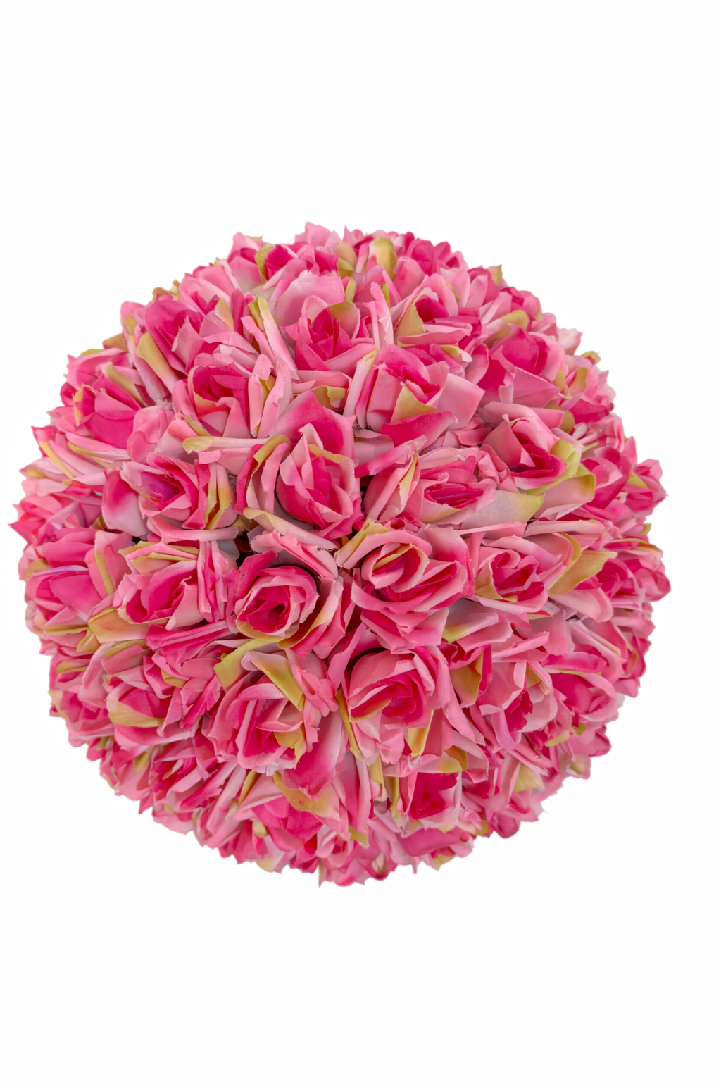 Boule de rose fuschia 40cm