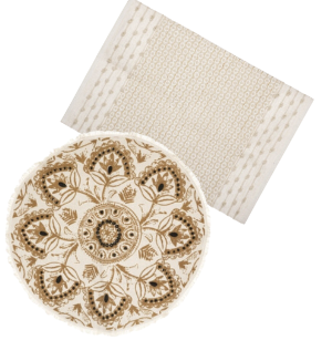 Petit tapis en coton