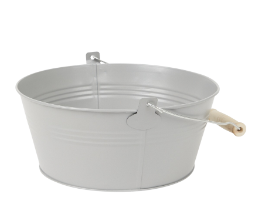 Bassine en zinc petite