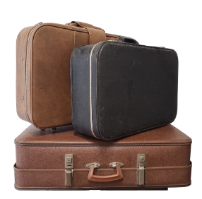 Lot de 3 valises vintage