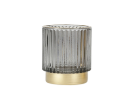 Bougeoirs chauffe plat bleu