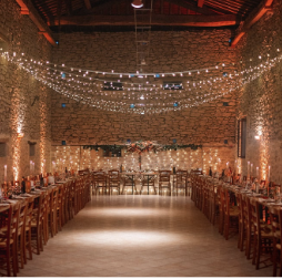 Guirlande fine courte - ciel etoilé