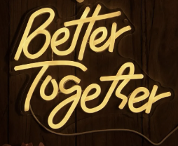 Néon " Better Together" petit
