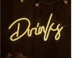 Néon " Drinks"