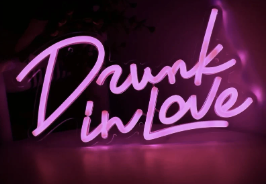 Néon " Drink in love"