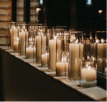 Vase / bougeoir grand