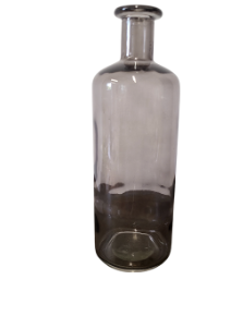 Vase noir transparent