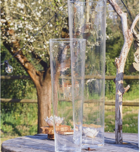 Vase Haut transparent petit format