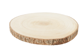 Rondin de bois moyen format