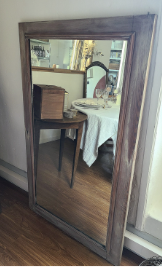Miroir en bois