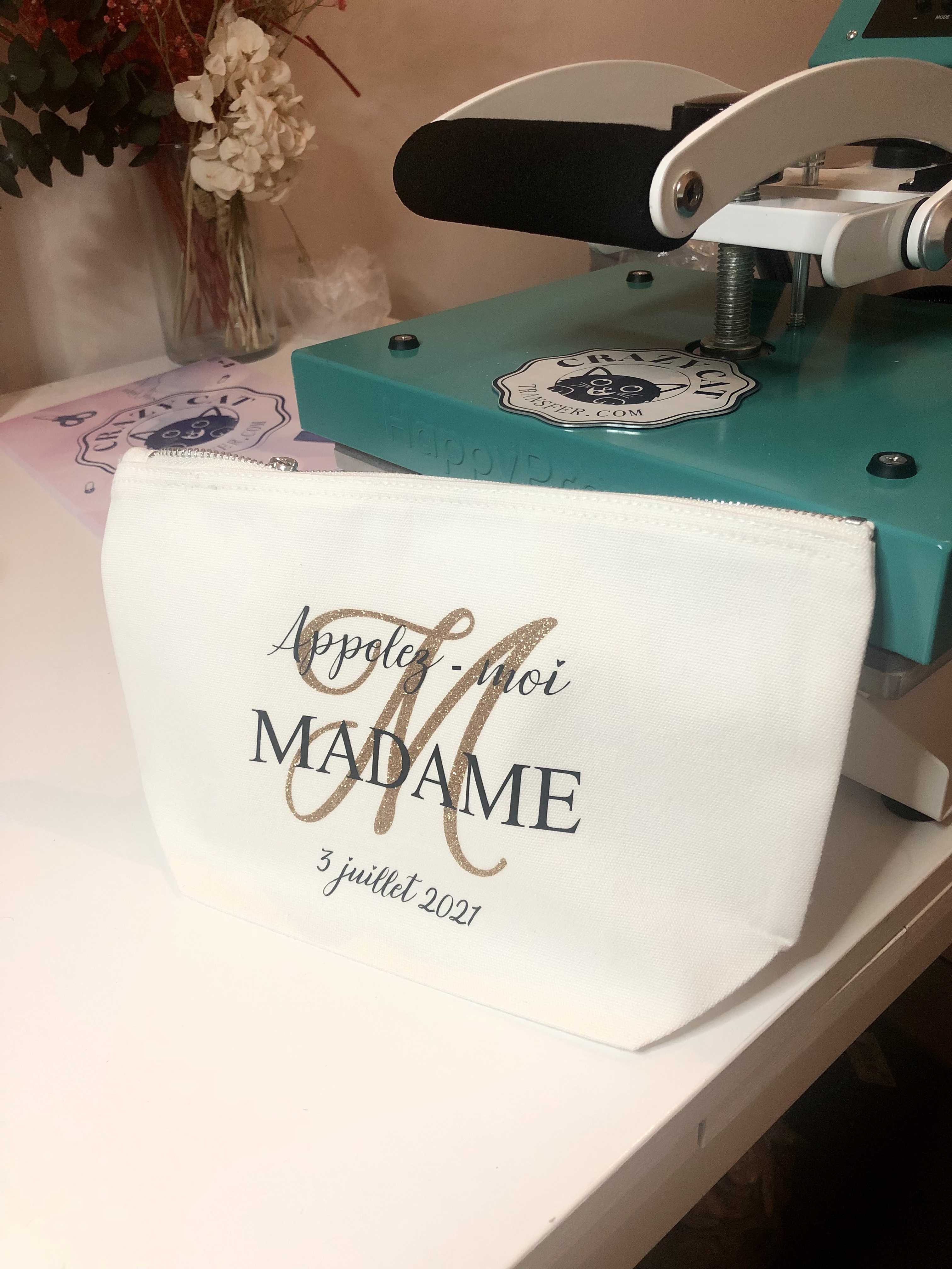 Pochette personnalisable S (achat)