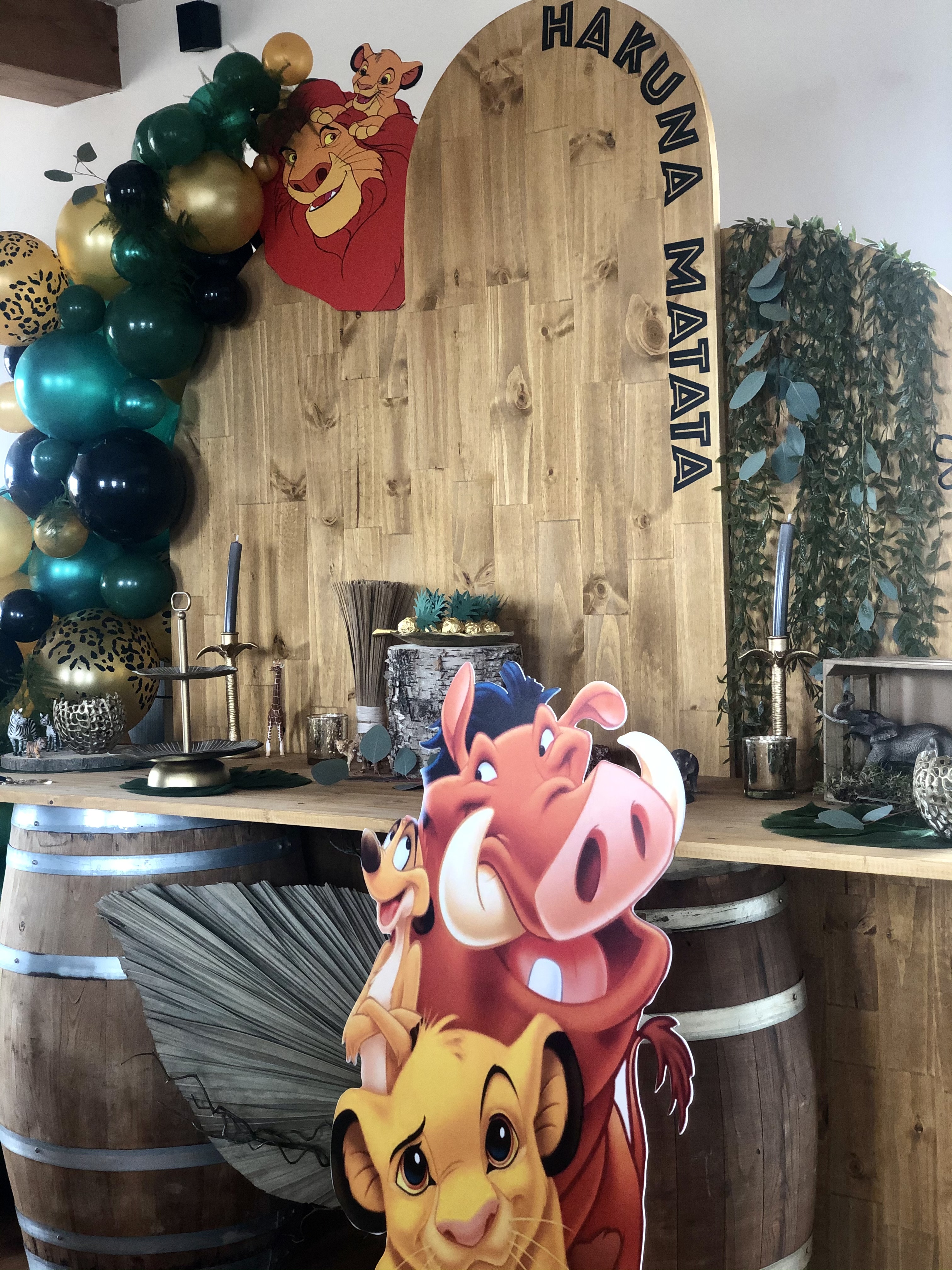 Pack déco le roi lion